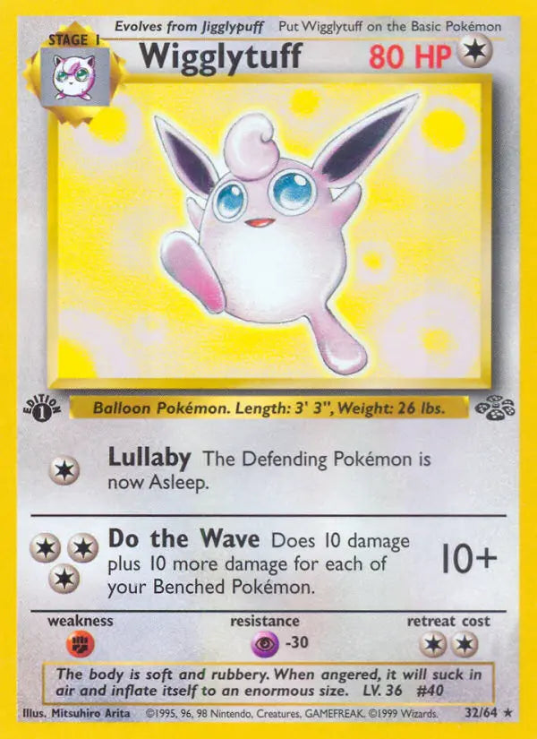 Wigglytuff 32 Jungle Pokesingles