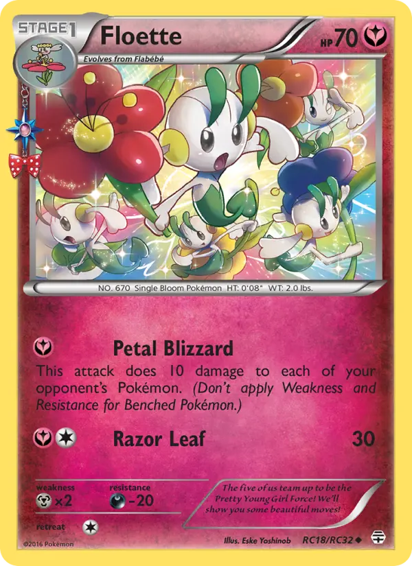 Floette RC18 Generations Pokesingles