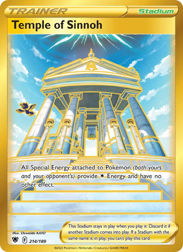 Temple of Sinnoh 214 Astral Radiance Pokesingles