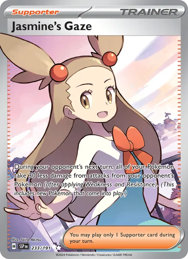 Jasmine's Gaze 233 Surging Sparks Pokesingles