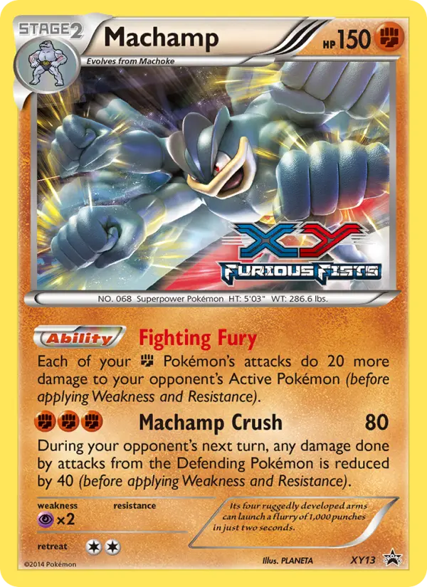 Machamp XY13 XY Black Star Promos Pokesingles