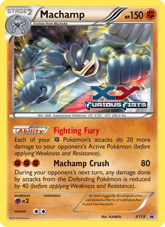 Machamp XY13 XY Black Star Promos Pokesingles