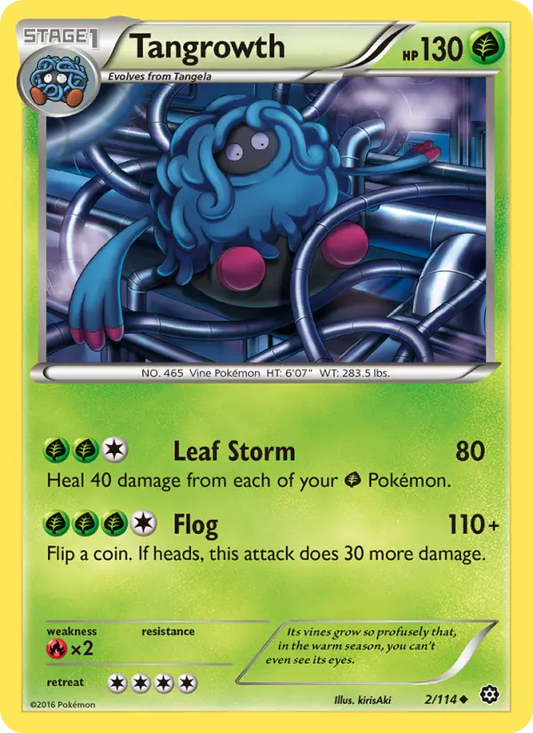 Tangrowth 2 Steam Siege Pokesingles