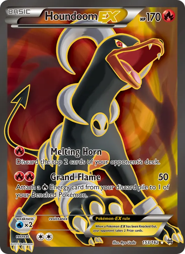 Houndoom EX 153 BREAKthrough Pokesingles