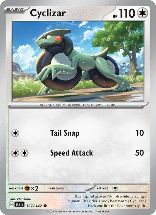 Cyclizar 127 Stellar Crown Pokesingles