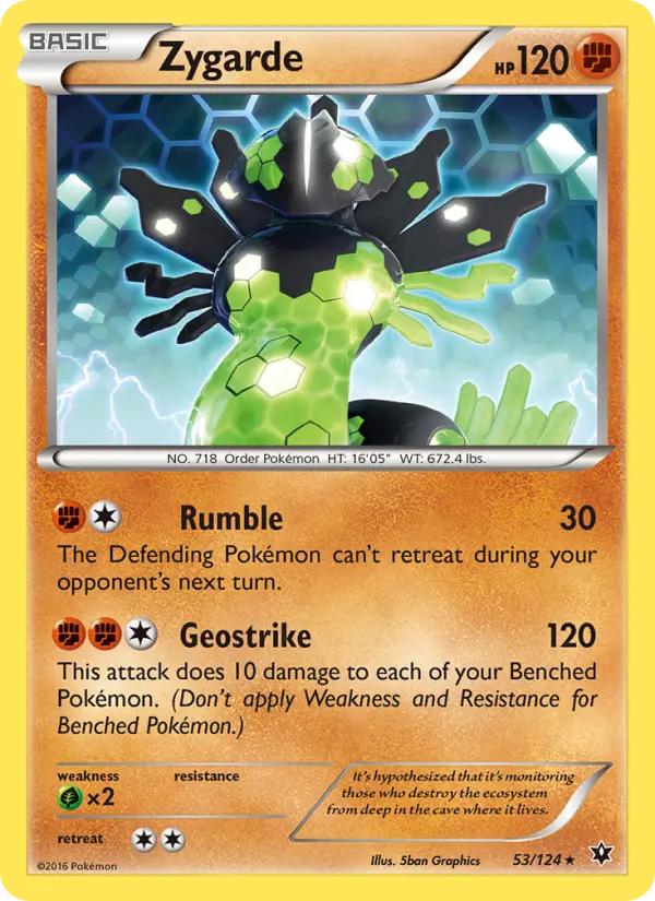 Zygarde 53 Fates Collide Pokesingles