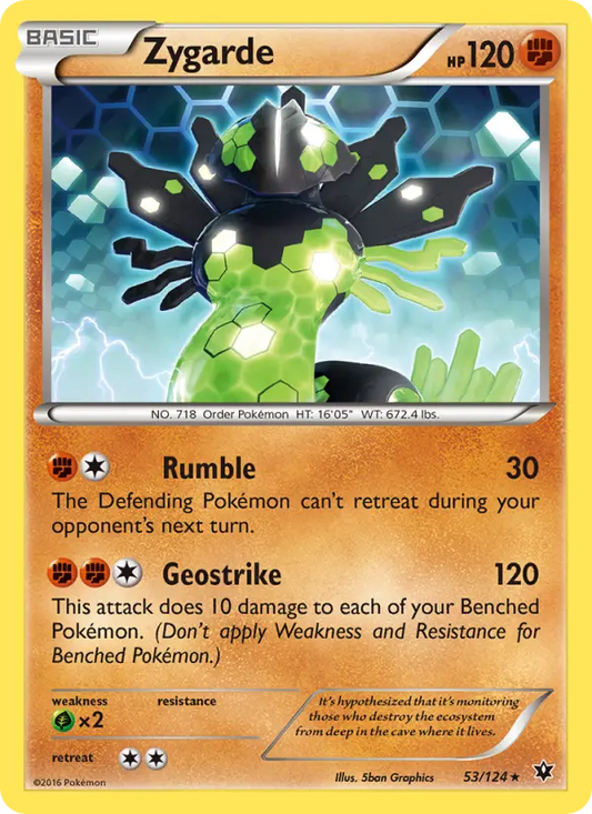 Zygarde 53 Fates Collide Pokesingles