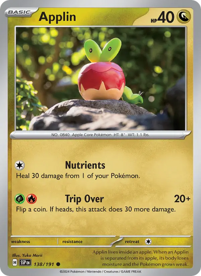 Applin 138 Surging Sparks Pokesingles