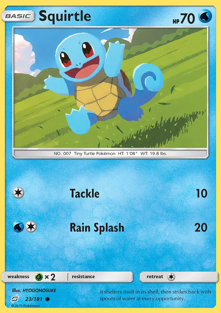 Squirtle 23 Team Up Pokesingles