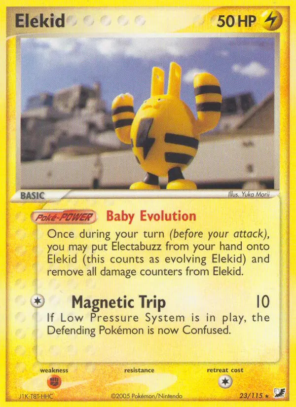 Elekid 23 Unseen Forces Pokesingles