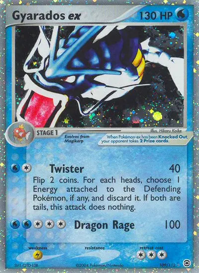 Gyarados ex 109 FireRed & LeafGreen Pokesingles