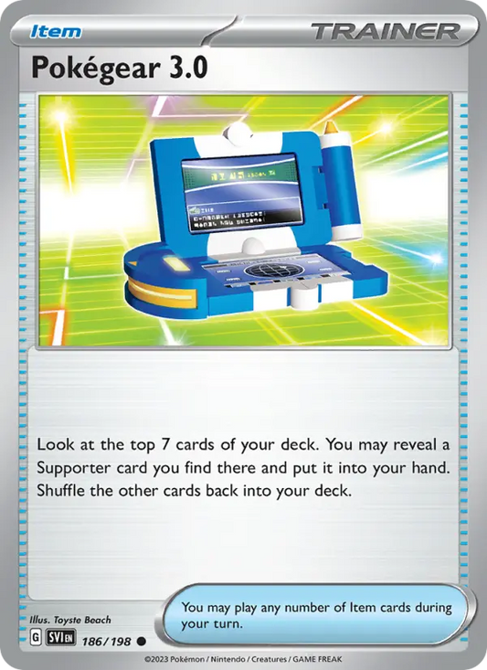 Pokégear 3.0 186 Scarlet & Violet Pokesingles