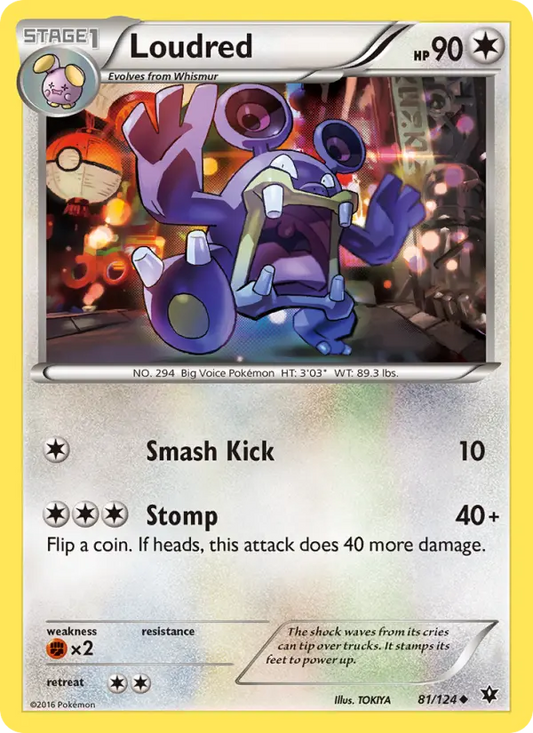 Loudred 81 Fates Collide Pokesingles