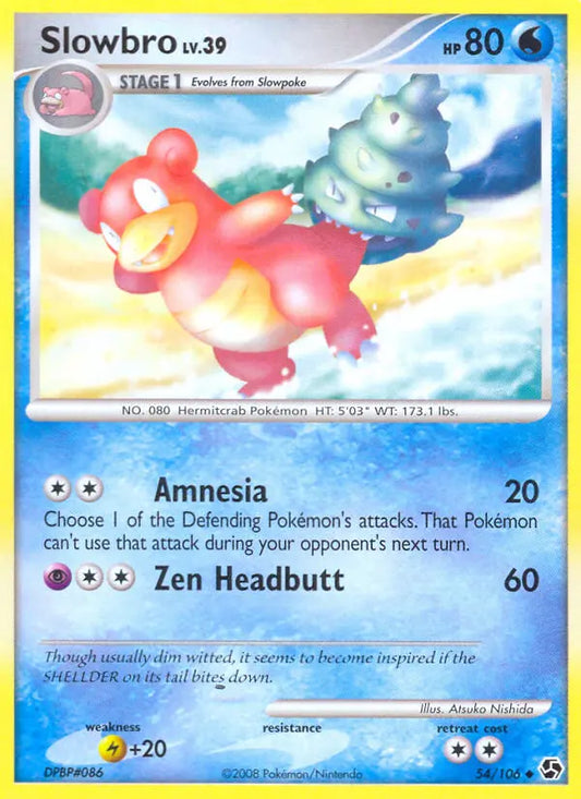 Slowbro 54 Great Encounters Pokesingles