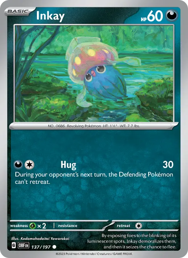 Inkay 137 Obsidian Flames Pokesingles