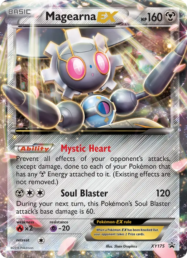 Magearna-EX XY175 XY Black Star Promos Pokesingles