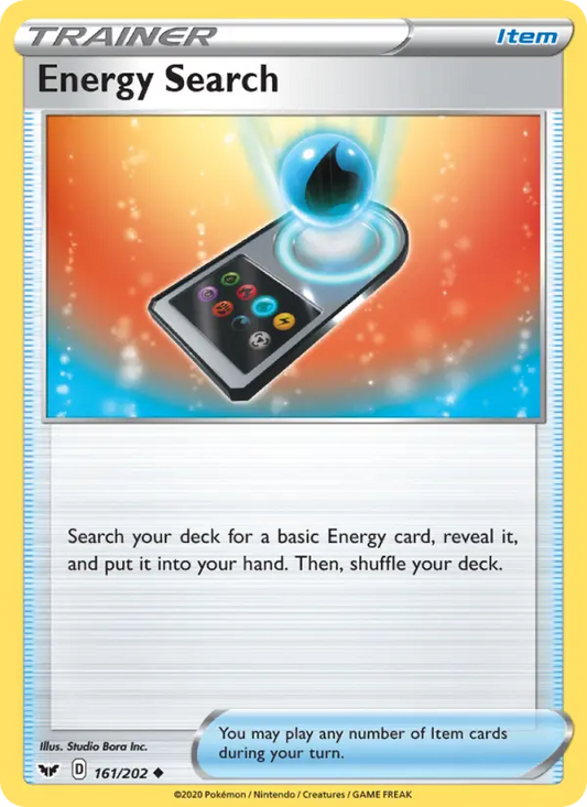 Energy Search 161 Sword & Shield Pokesingles
