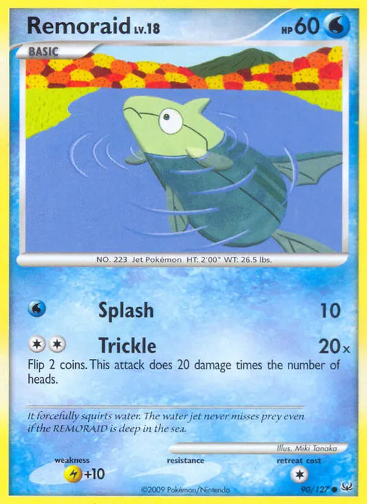 Remoraid 90 Platinum Pokesingles