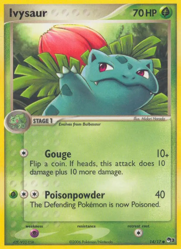 Ivysaur 14 POP Series 3 Pokesingles