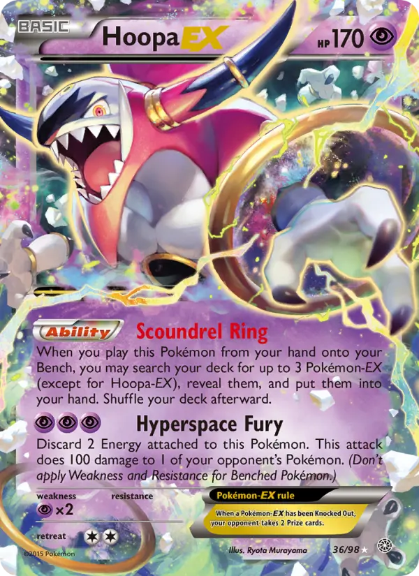 Hoopa EX 36 Ancient Origins Pokesingles