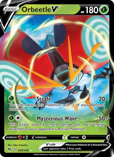 Orbeetle V 20 Vivid Voltage Pokesingles
