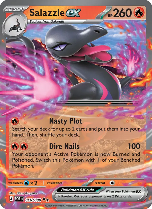 Salazzle ex 16 Perfect Order Pokesingles