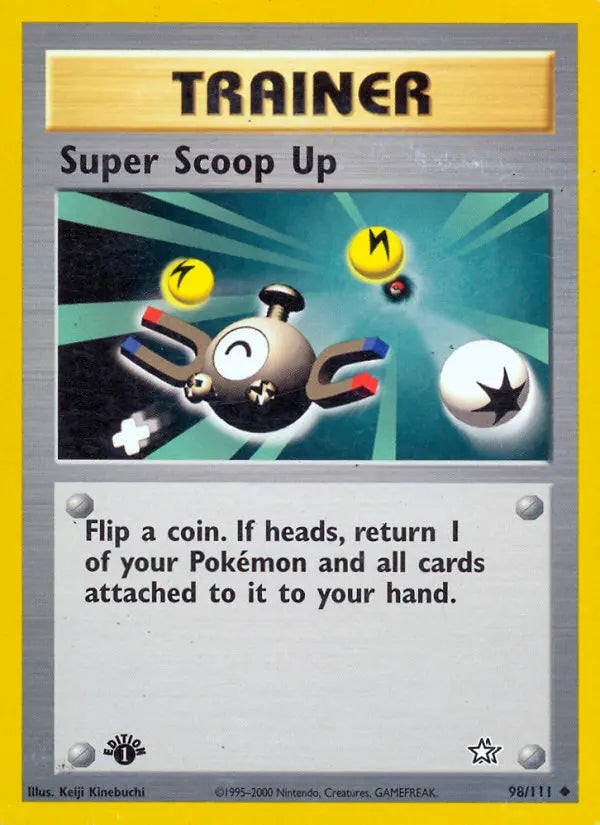 Super Scoop Up 98 Neo Genesis Pokesingles