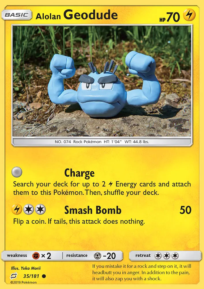 Alolan Geodude 35 Team Up Pokesingles