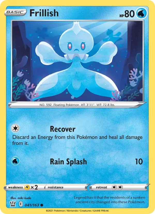 Frillish 41 Battle Styles Pokesingles