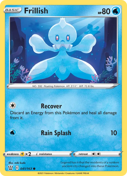 Frillish 41 Battle Styles Pokesingles