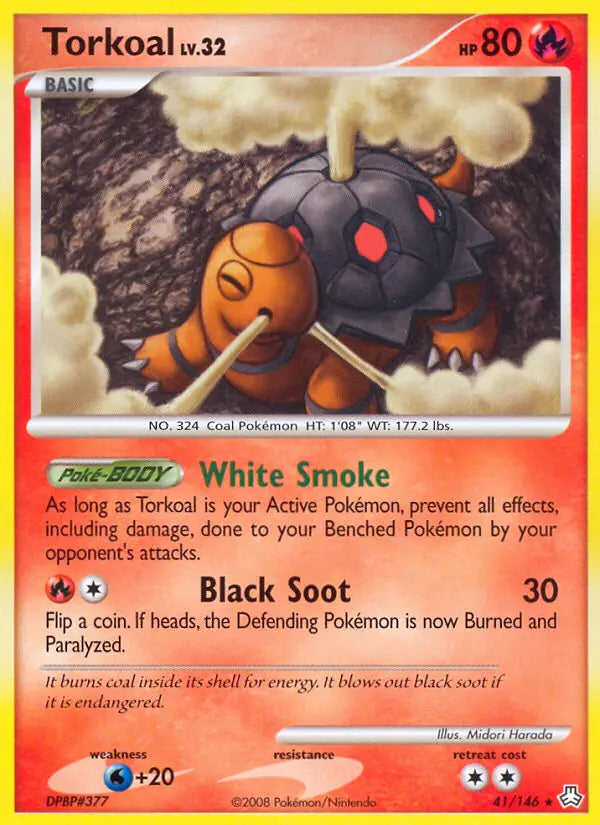 Torkoal 41 Legends Awakened Pokesingles