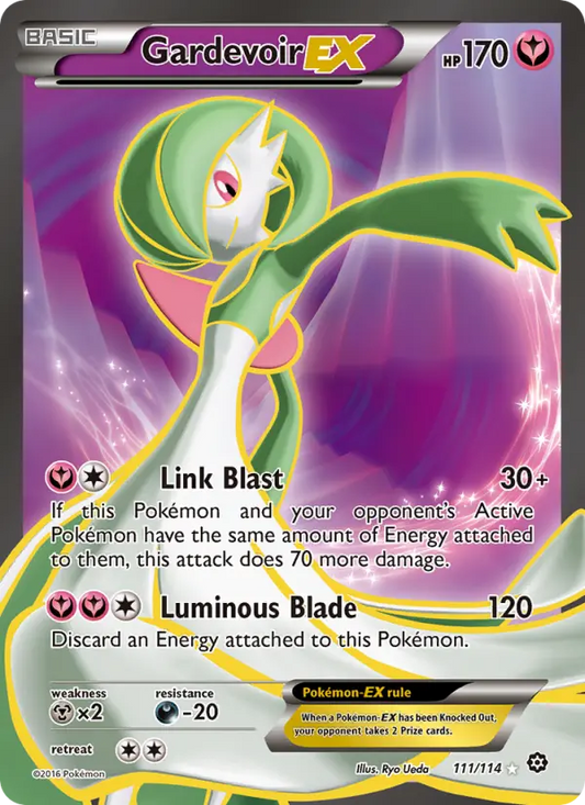 Gardevoir EX 111 Steam Siege Pokesingles