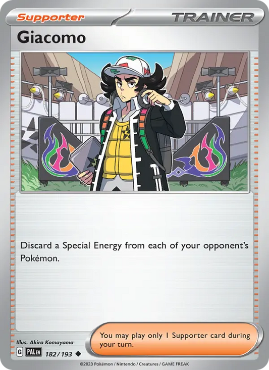 Giacomo 182 Paldea Evolved Pokesingles