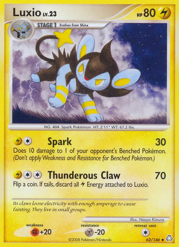 Luxio 62 Legends Awakened Pokesingles
