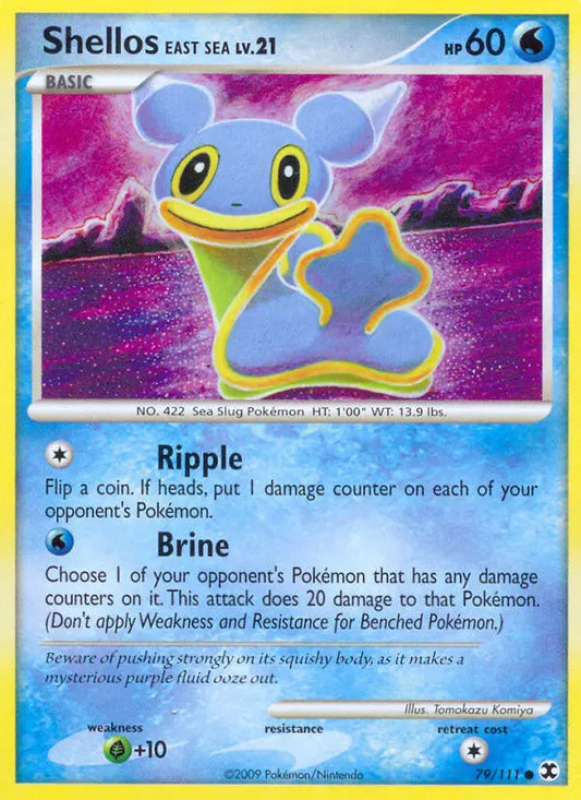 Shellos East Sea 79 Rising Rivals Pokesingles