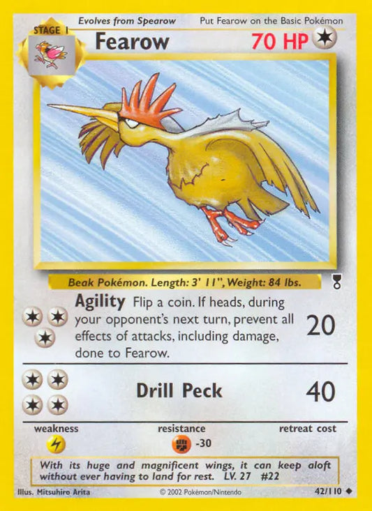 Fearow 42 Legendary Collection Pokesingles