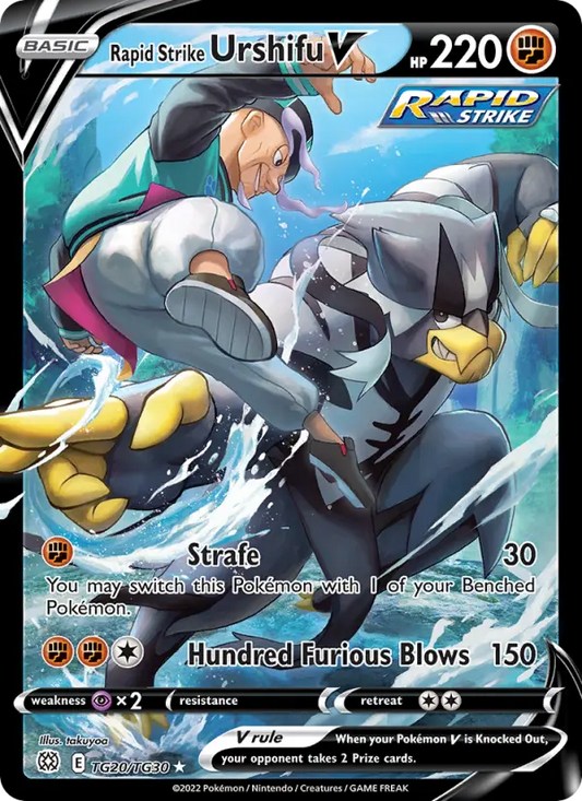 Rapid Strike Urshifu V TG20 Brilliant Stars Pokesingles