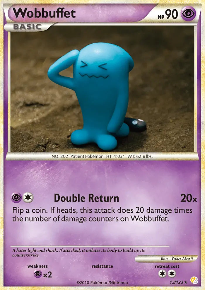 Wobbuffet 13 HeartGold SoulSilver Pokesingles