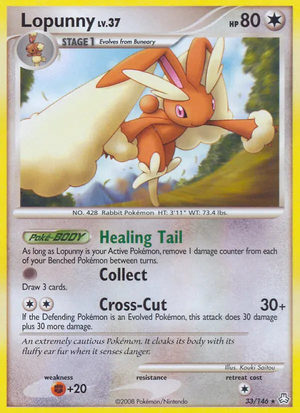 Lopunny 33 Legends Awakened Pokesingles