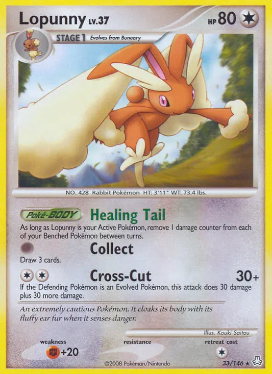 Lopunny 33 Legends Awakened Pokesingles
