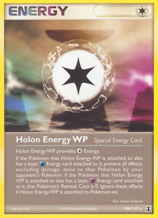 Holon Energy WP 106 Delta Species Pokesingles