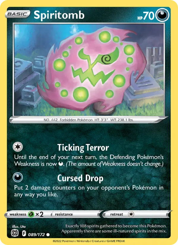Spiritomb 89 Brilliant Stars Pokesingles