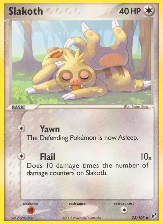 Slakoth 73 Deoxys Pokesingles