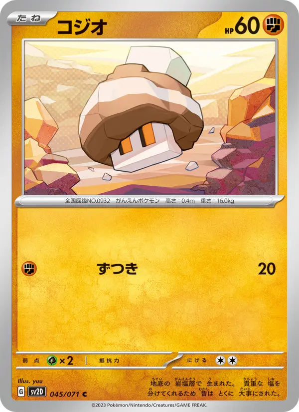Nacli 45 Snow Hazard Pokesingles