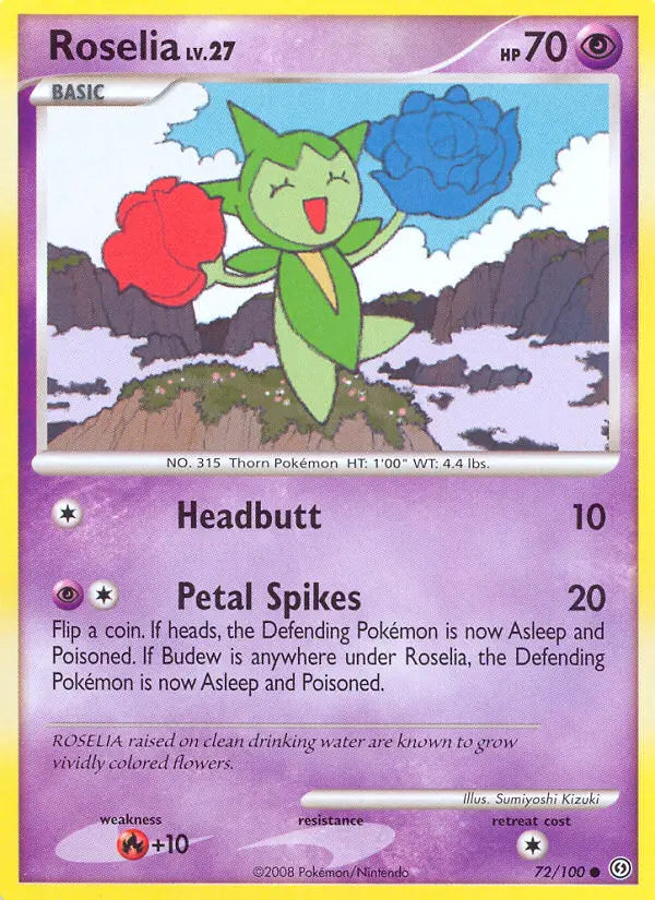 Roselia 72 Stormfront Pokesingles