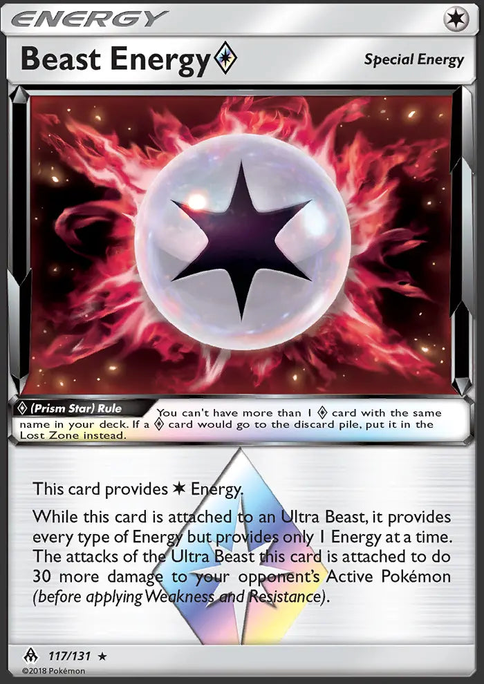 Beast Energy ◇ 117 Forbidden Light Pokesingles