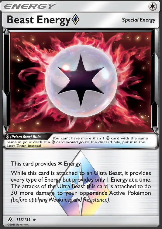 Beast Energy ◇ 117 Forbidden Light Pokesingles