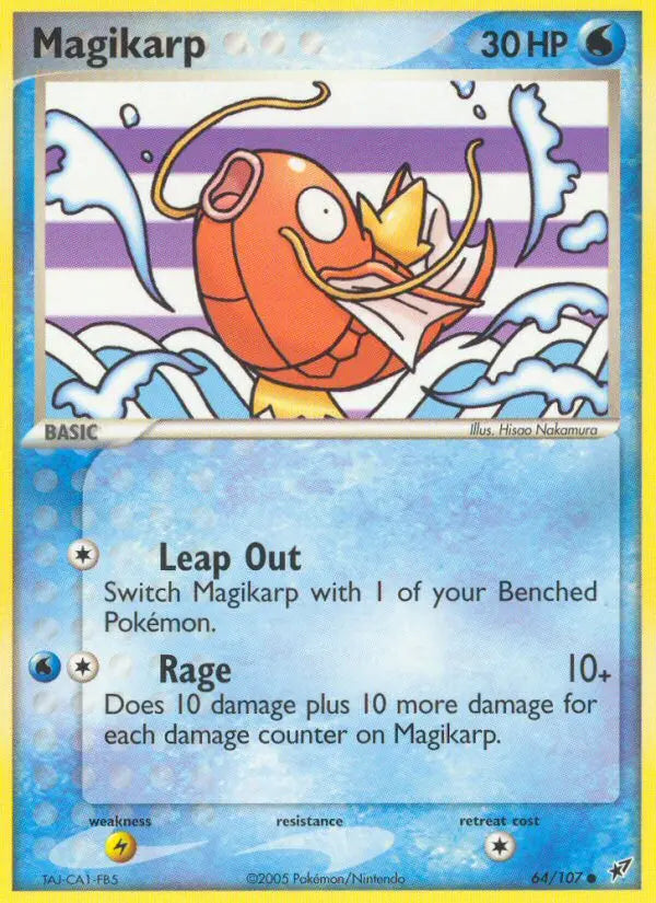 Magikarp 64 Deoxys Pokesingles