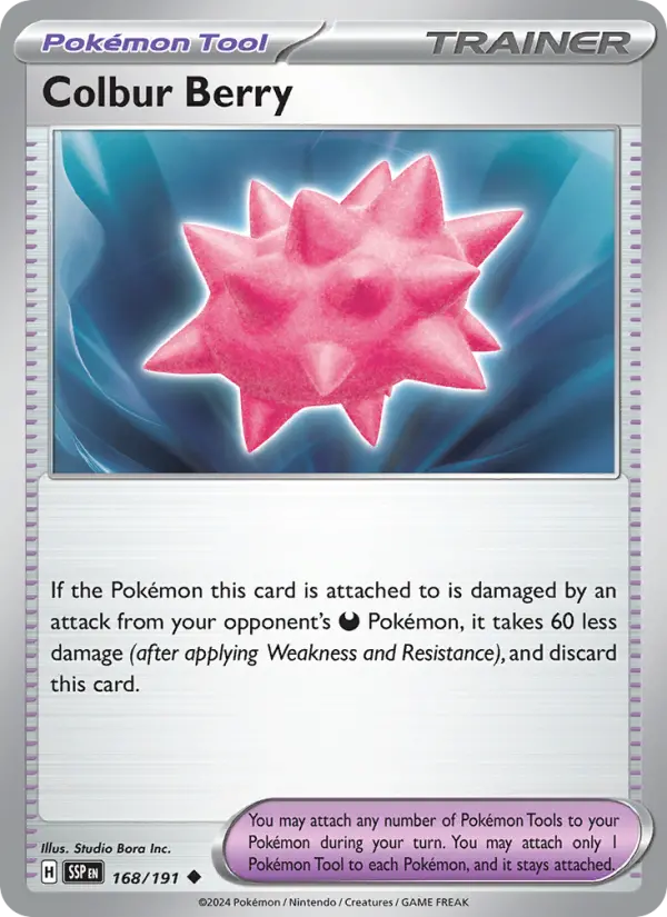 Colbur Berry 168 Surging Sparks Pokesingles