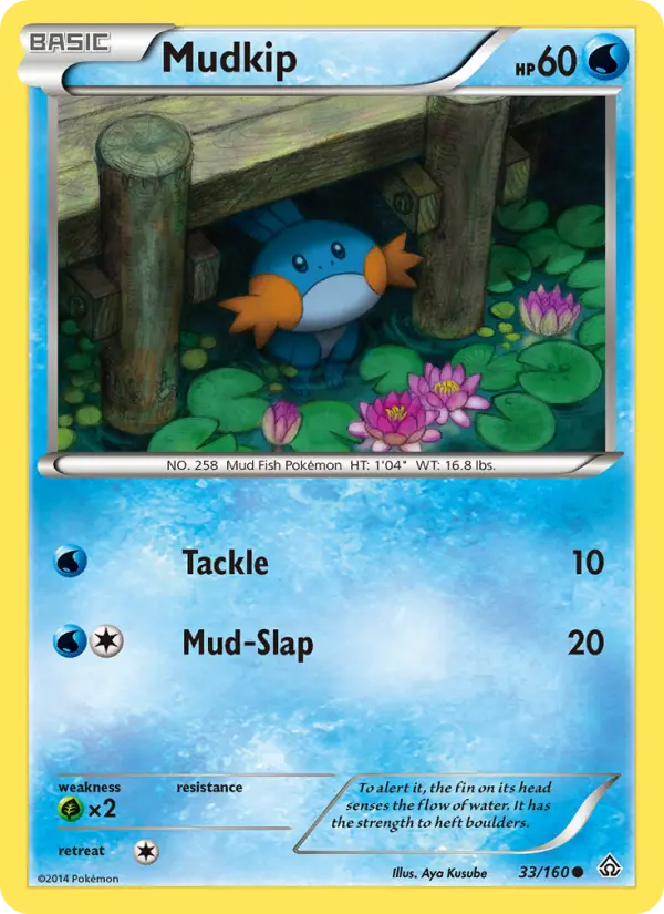 Mudkip 33 Primal Clash Pokesingles